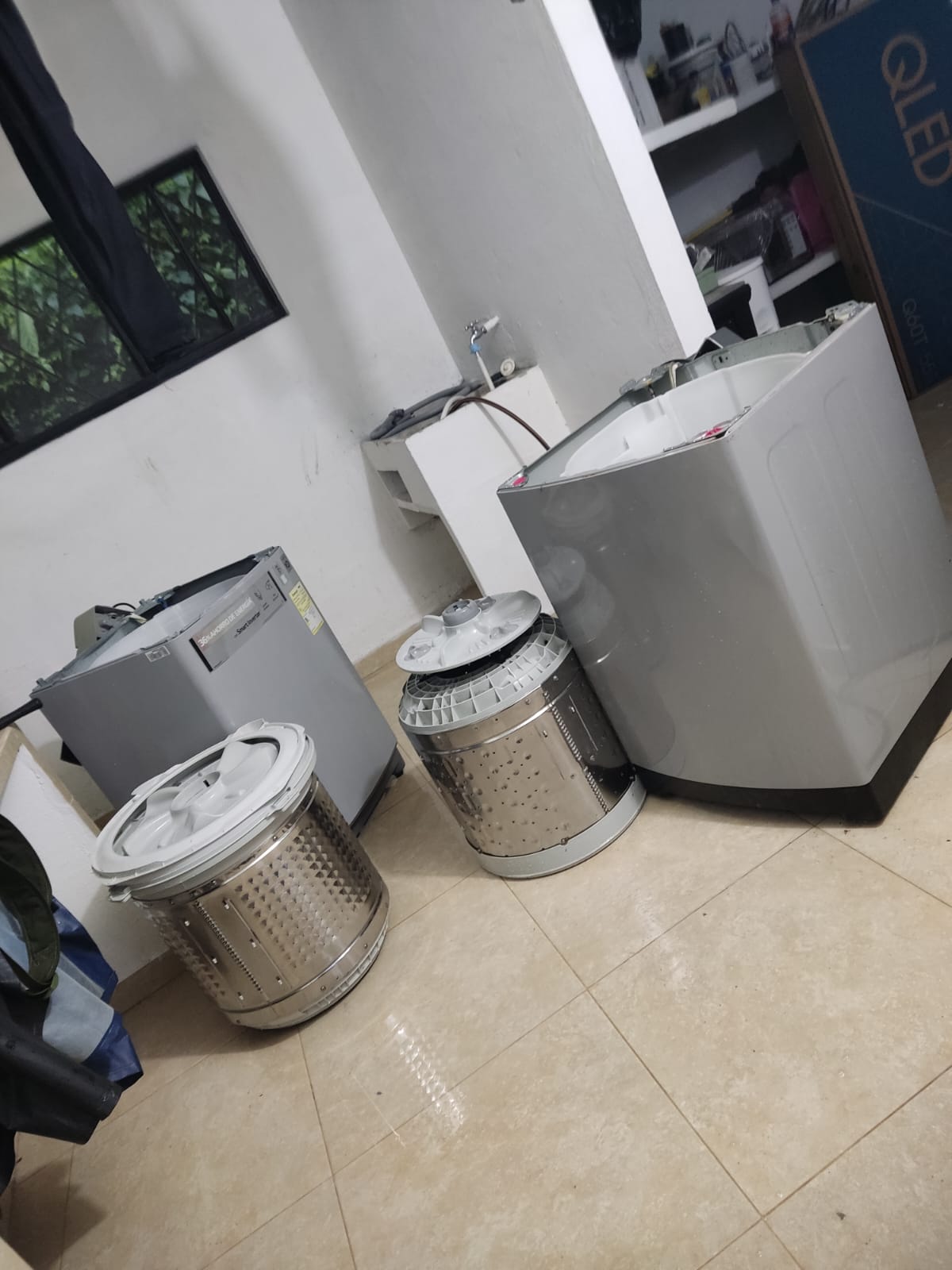 Mantenimiento preventivo de lavadora carga superior Samsung